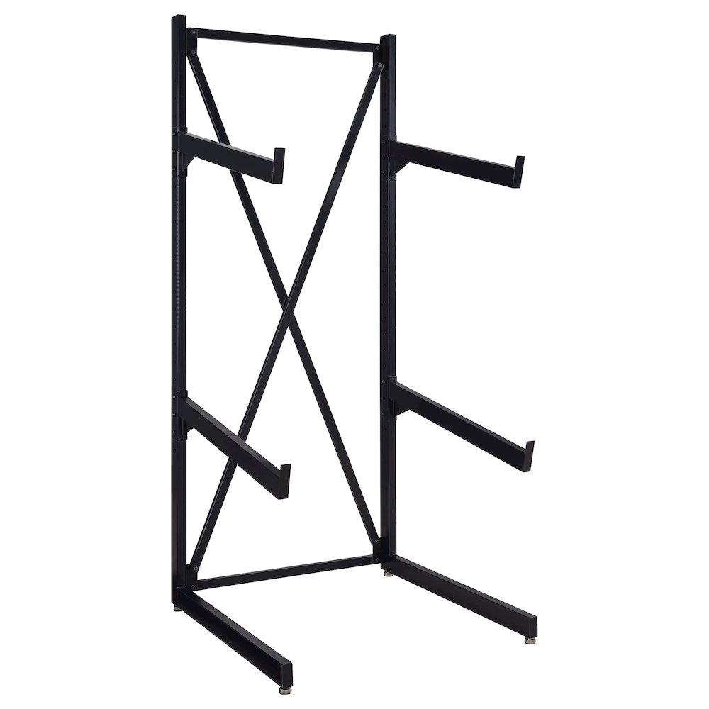 Duarto 3-tier Sofa Display Rack Black. Picture 1