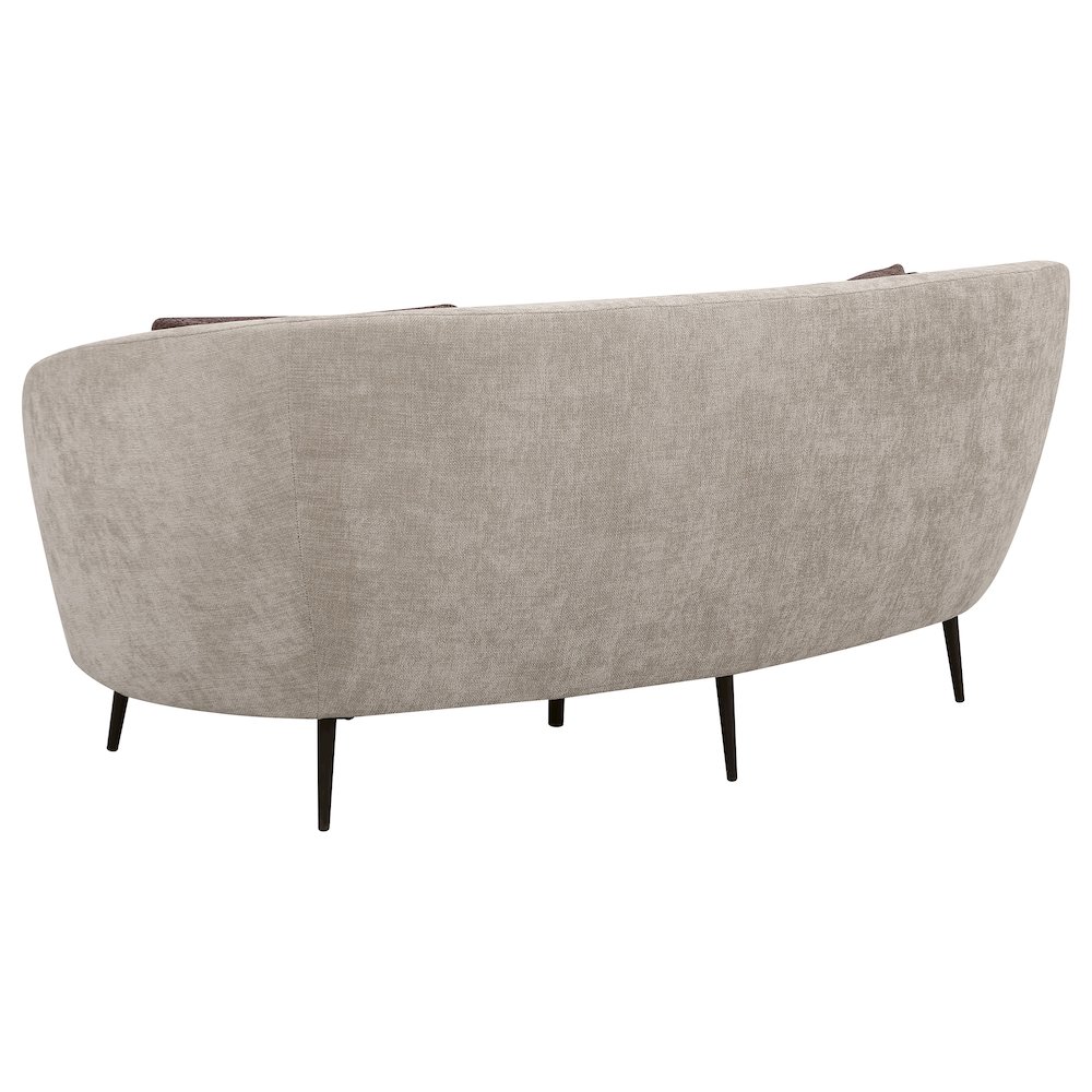 Ellorie 2-piece Upholstered Curved Sofa Set Beige. Picture 9
