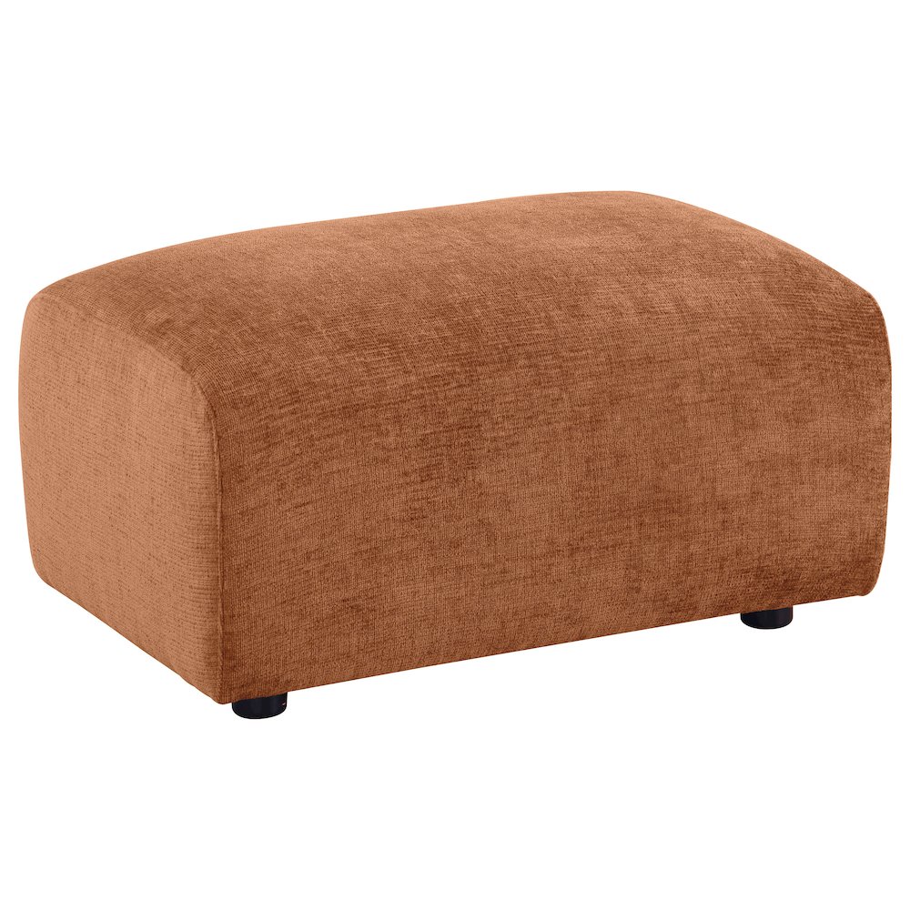 Burnett 4-piece Chenille Upholstered Sofa Set Burnt Orange. Picture 8