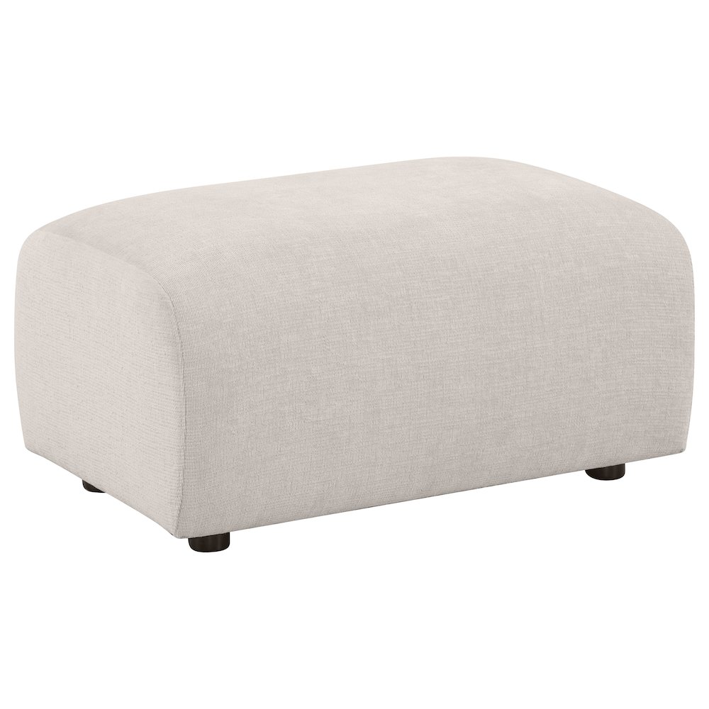 Burnett 4-piece Chenille Upholstered Sofa Set Ivory. Picture 8
