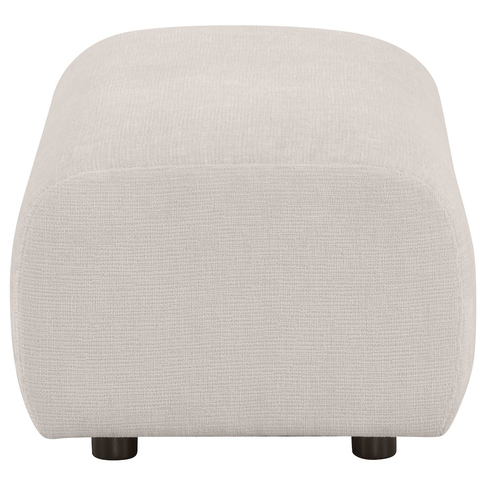 Burnett 4-piece Chenille Upholstered Sofa Set Ivory. Picture 9