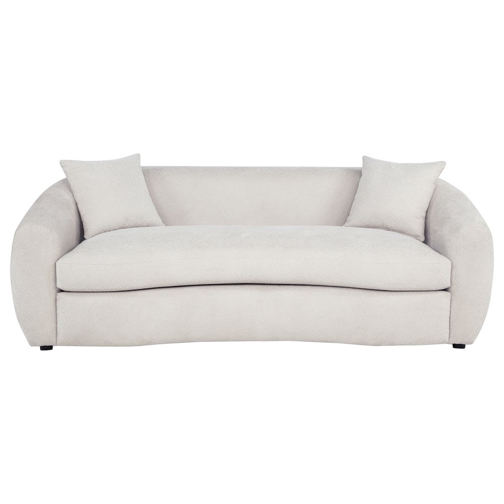 Isabella Fabric Upholstered Sofa Sand. Picture 2