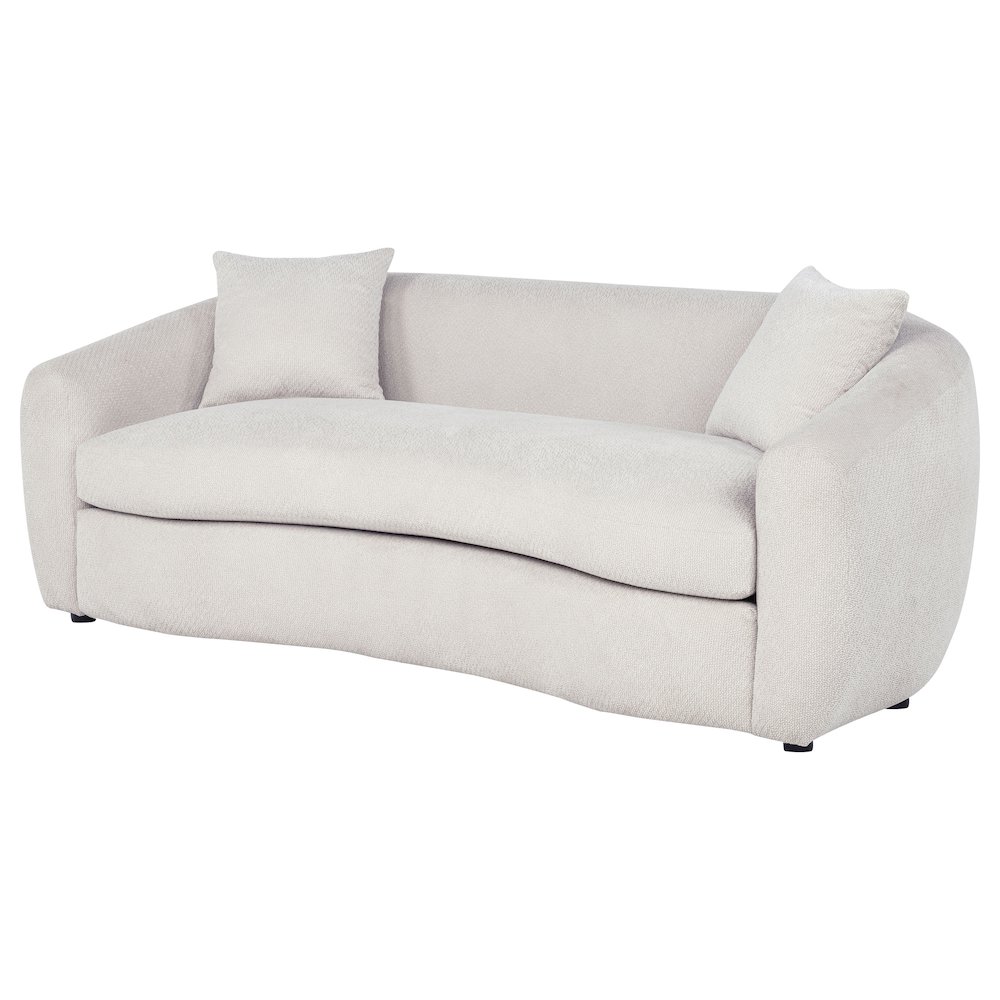 Isabella Fabric Upholstered Sofa Sand. Picture 3