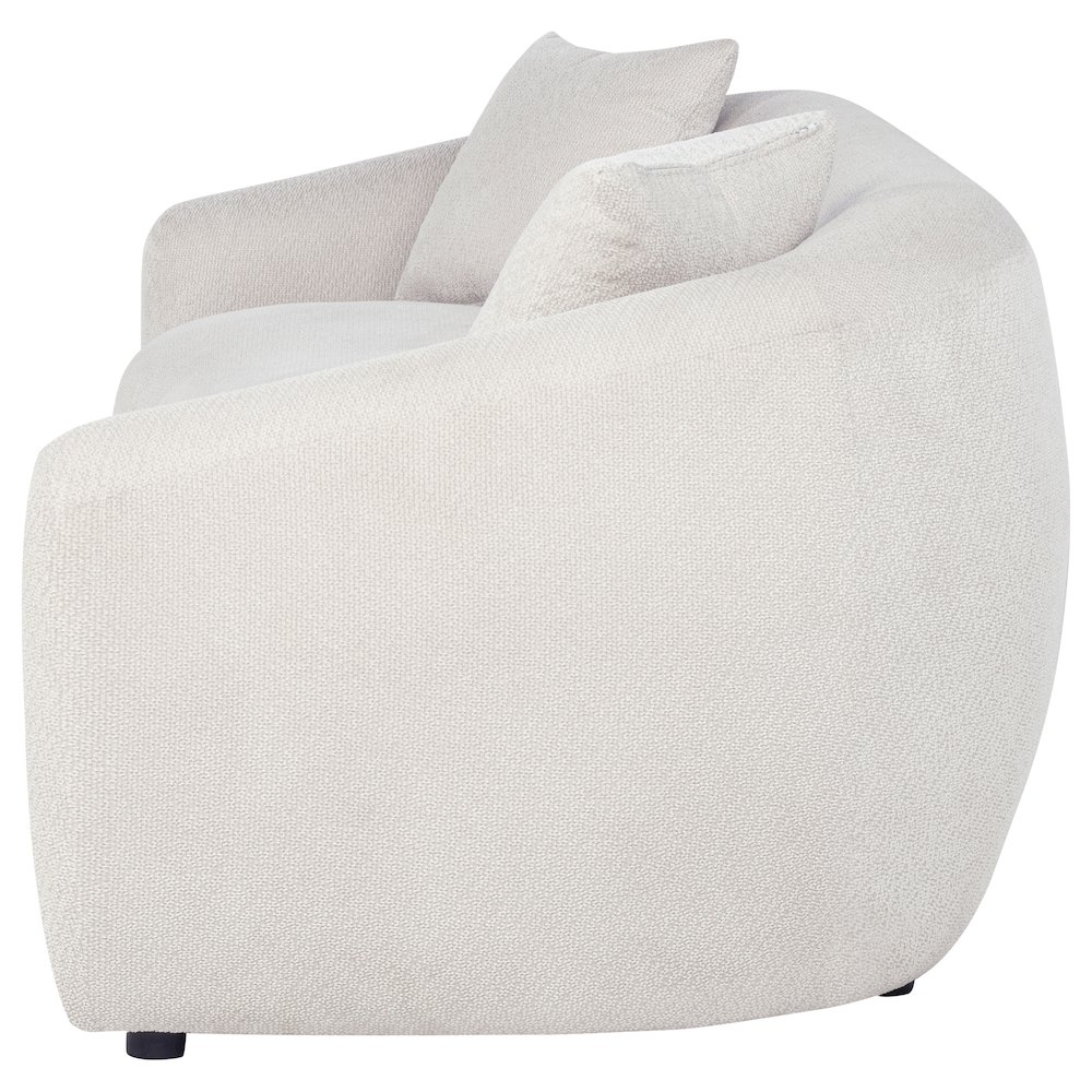 Isabella Fabric Upholstered Sofa Sand. Picture 4