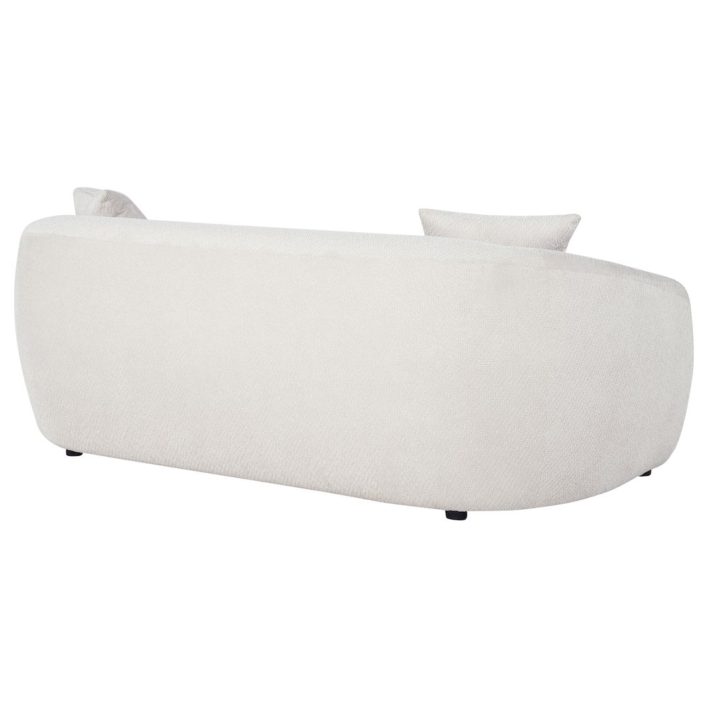 Isabella Fabric Upholstered Sofa Sand. Picture 6