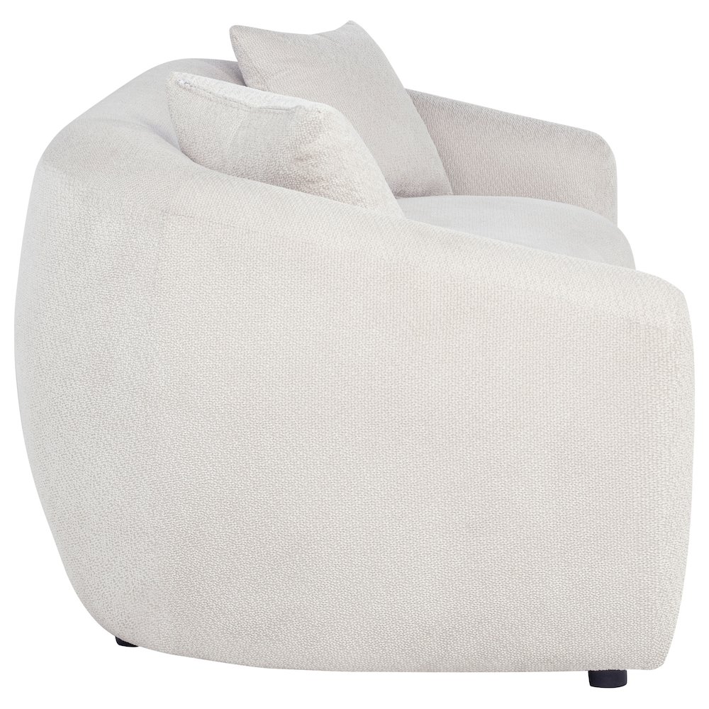 Isabella Fabric Upholstered Sofa Sand. Picture 7