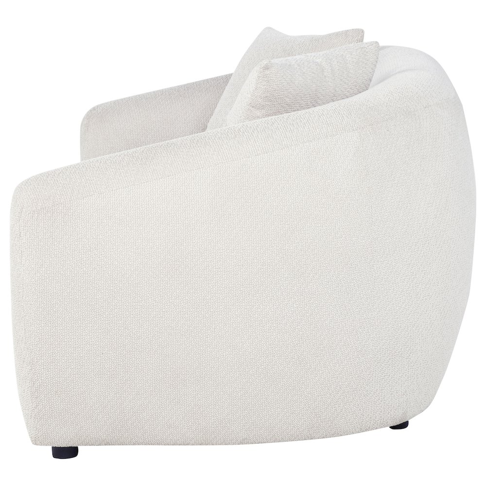 Isabella Fabric Upholstered Loveseat Sand. Picture 4