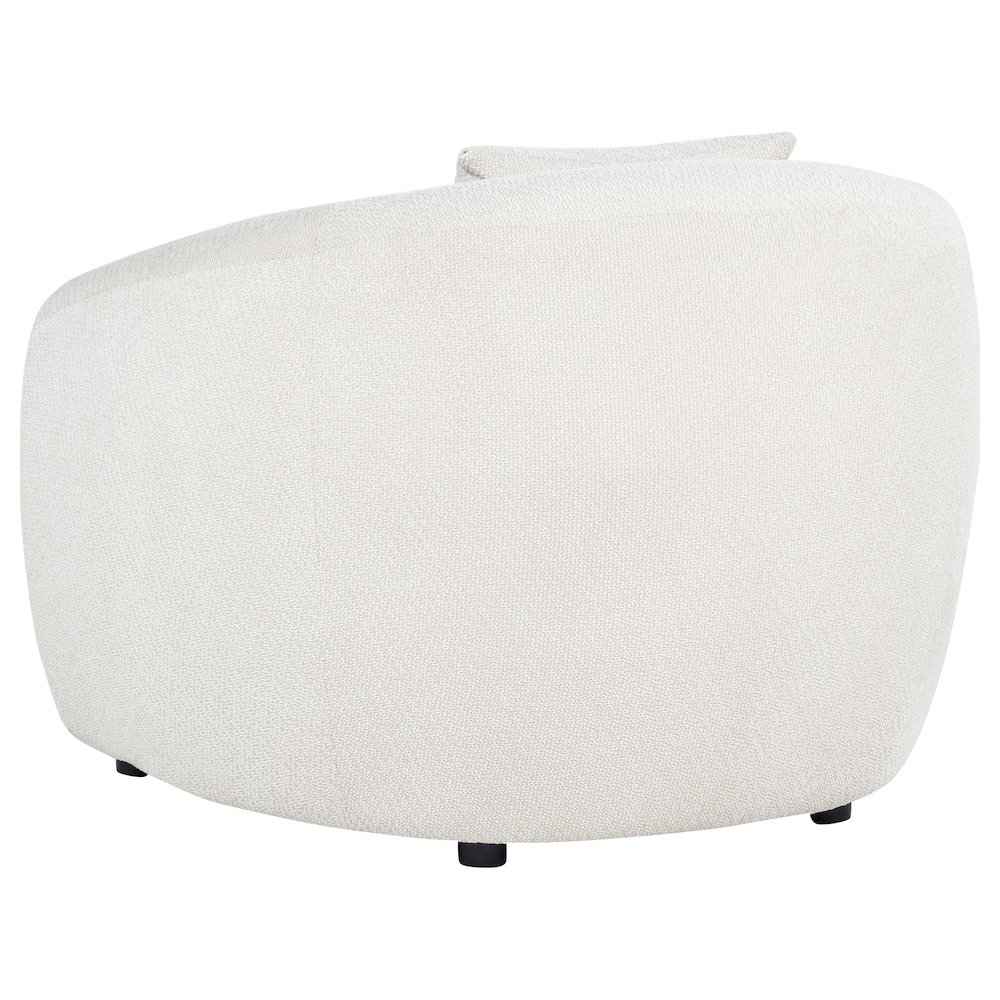 Isabella Fabric Upholstered Accent Chair Sand. Picture 5