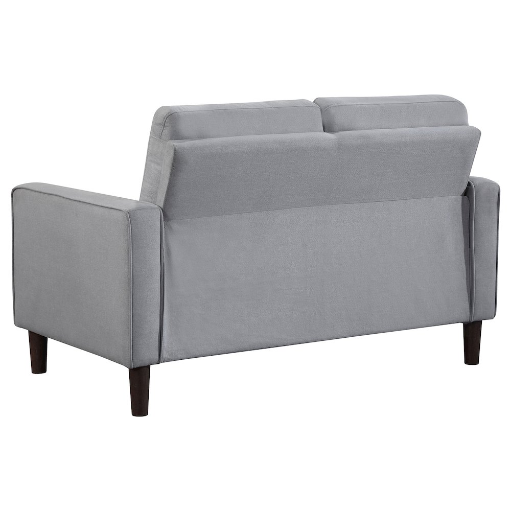 Bowen 3-piece Upholstered Track Arm Tufted Sofa Set Grey. Picture 7