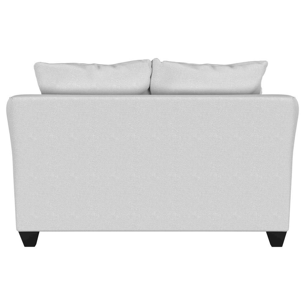 Salizar Upholstered Flared Arm Loveseat Sand. Picture 7