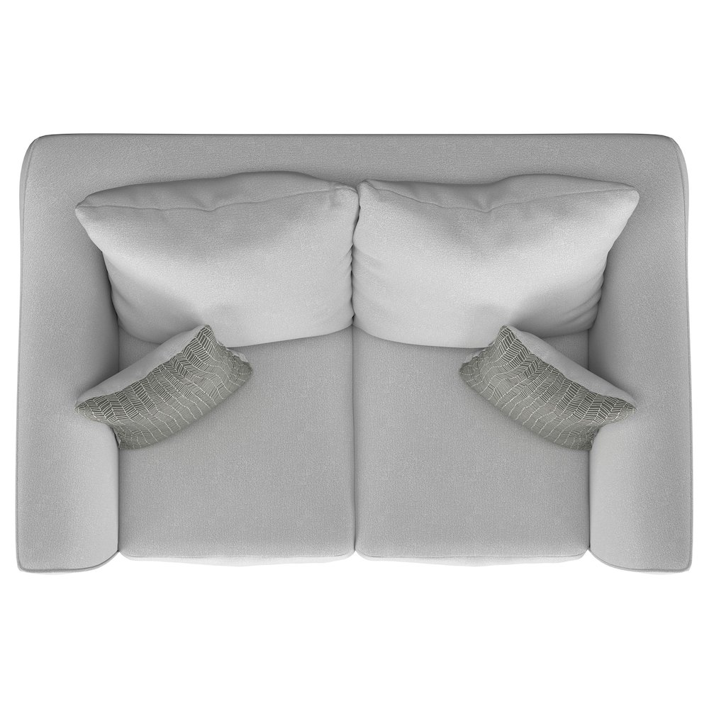 Salizar Upholstered Flared Arm Loveseat Sand. Picture 13