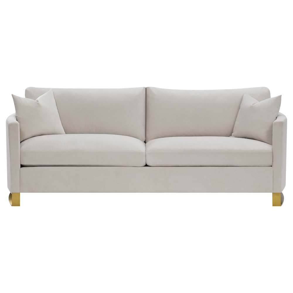 Corliss 3-piece Upholstered Arched Arm Sofa Set Beige. Picture 4