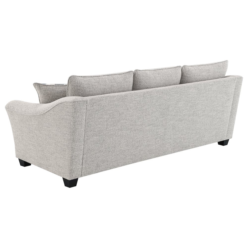 Tomkins Boucle Upholstered Sofa Light Grey. Picture 6