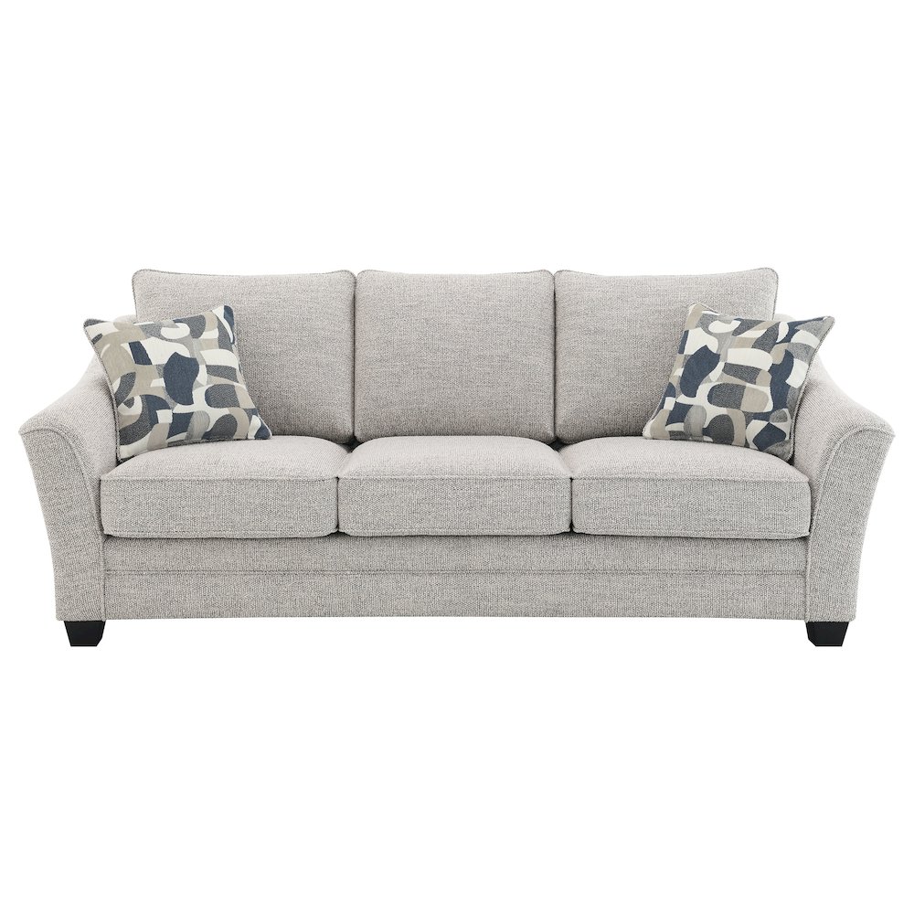 Tomkins 3-piece Boucle Upholstered Sofa Set Light Grey. Picture 4