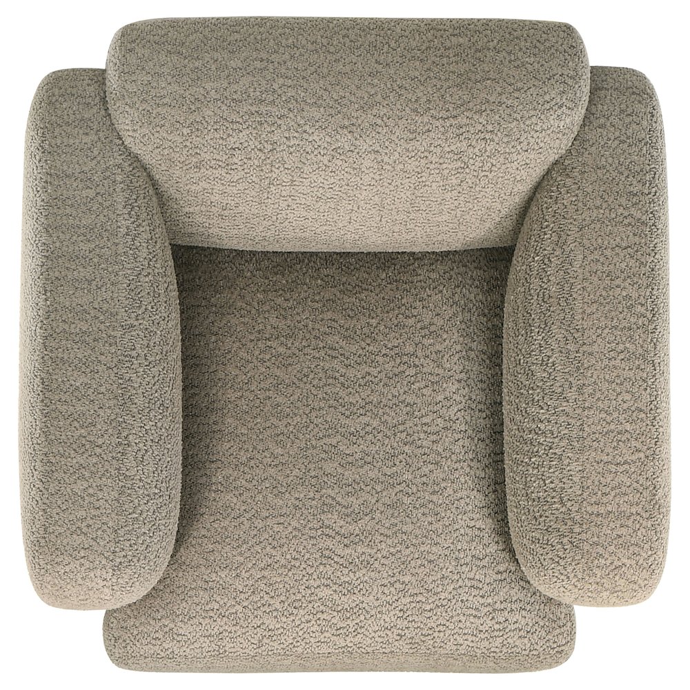 Dorset 3-piece Upholstered Round Track Arm Sofa Set Brown. Picture 13