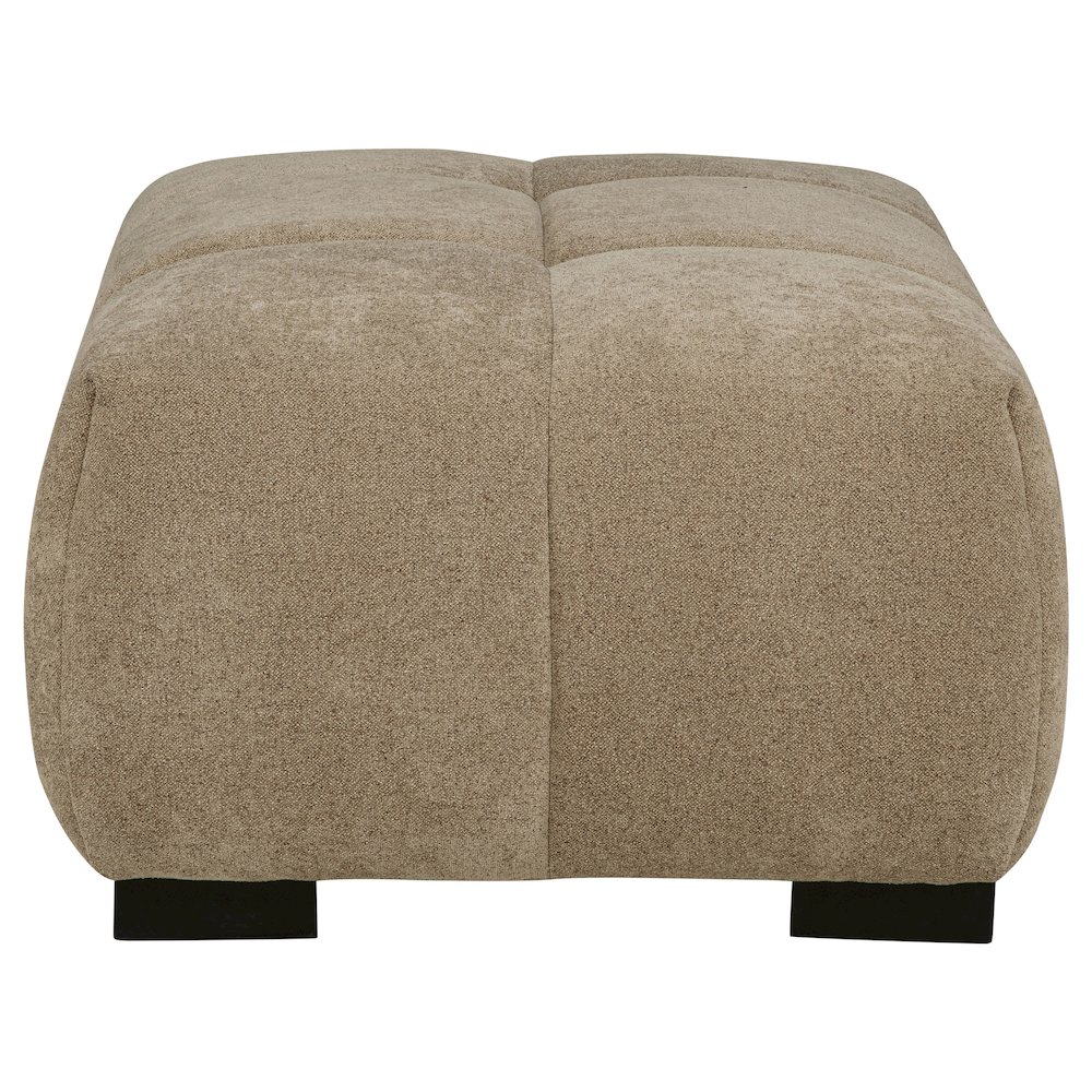 Octavia Upholstered Rectangular Ottoman Camel. Picture 4