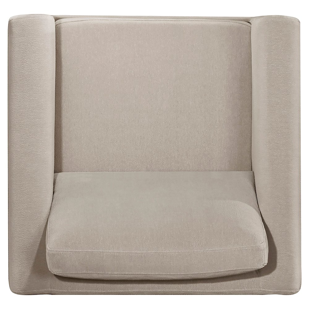 Islington 3-piece Upholstered Panel Arm Sofa Set Taupe. Picture 13