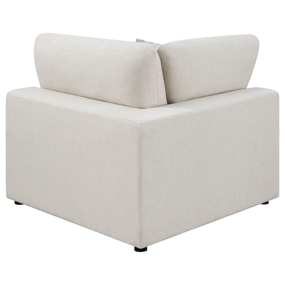 Serene 4-piece Upholstered Modular Sectional Sofa Beige. Picture 9