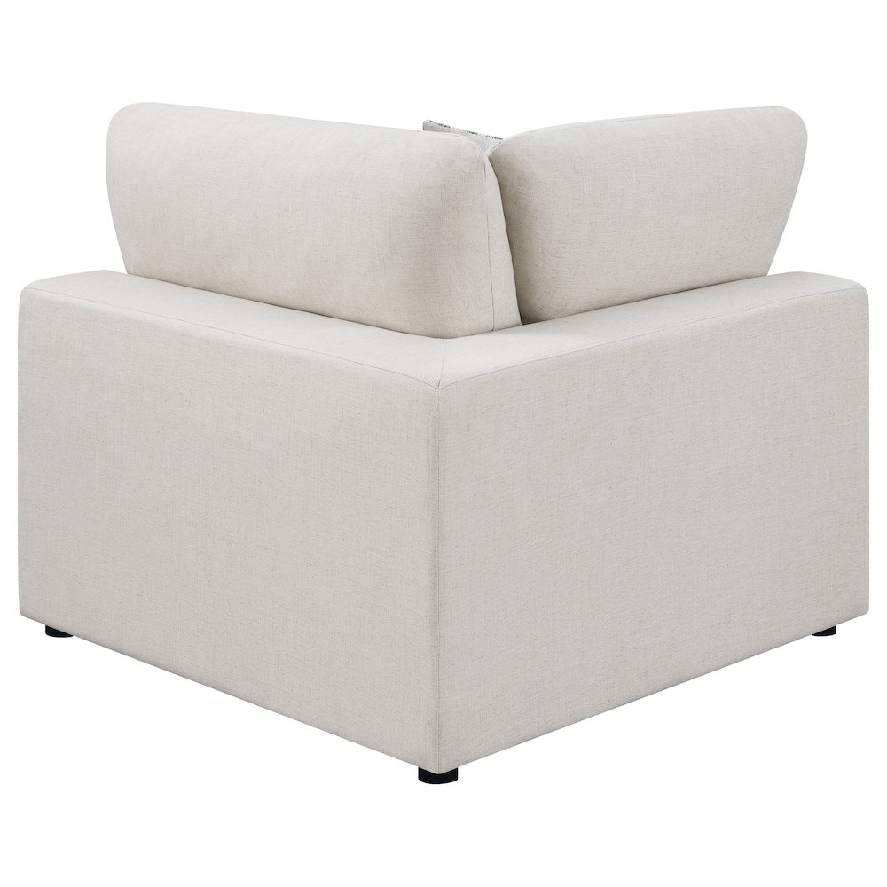 Serene Upholstered Corner Beige. Picture 5