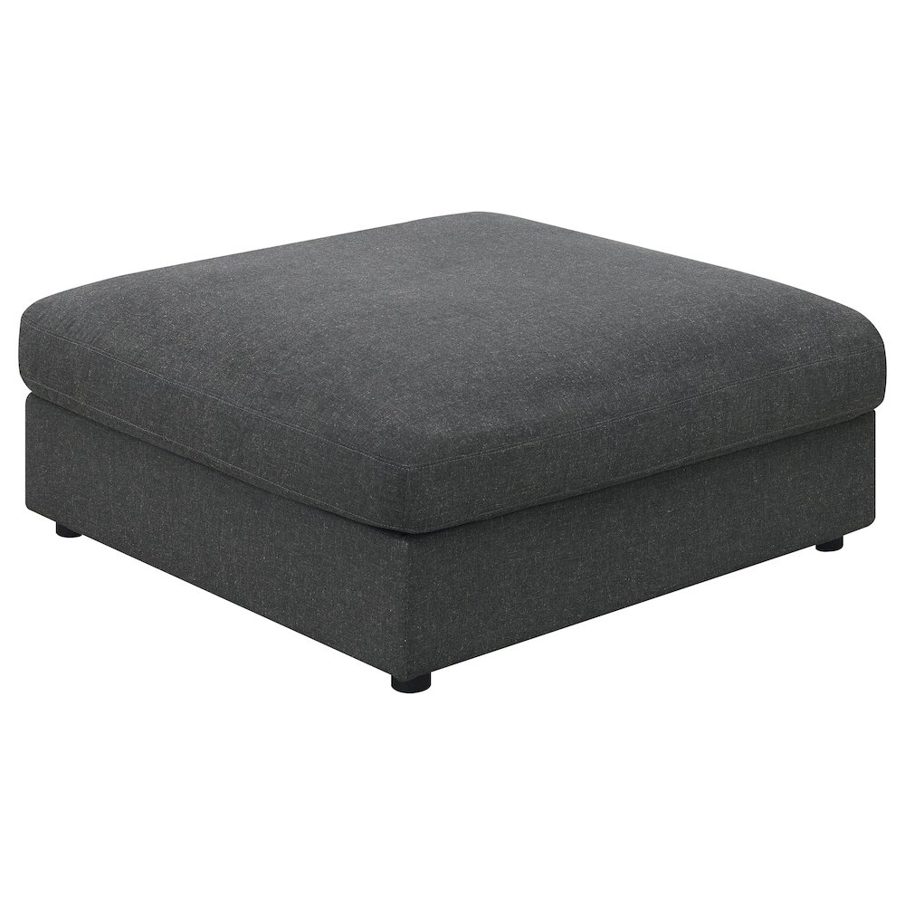Serene 6-piece Upholstered Modular Sectional Sofa Charcoal. Picture 10