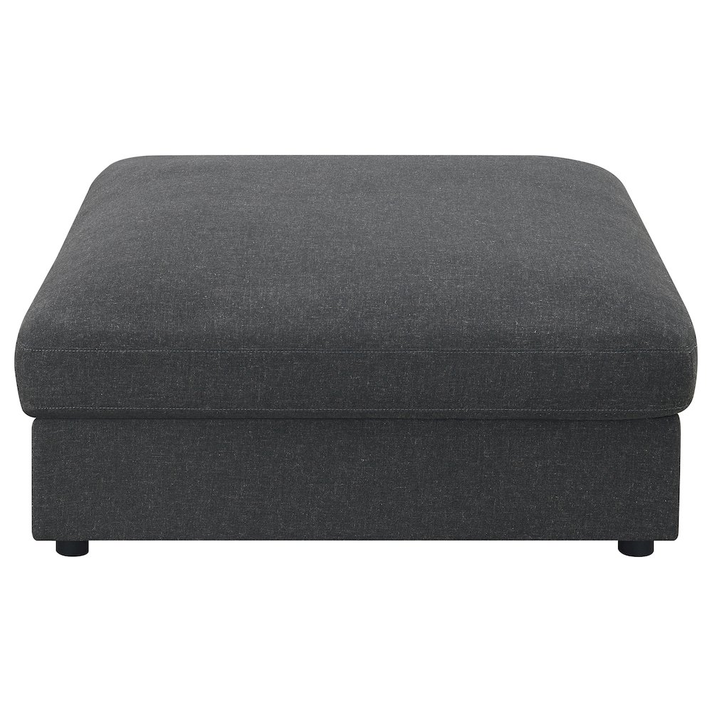 Serene 6-piece Upholstered Modular Sectional Sofa Charcoal. Picture 11