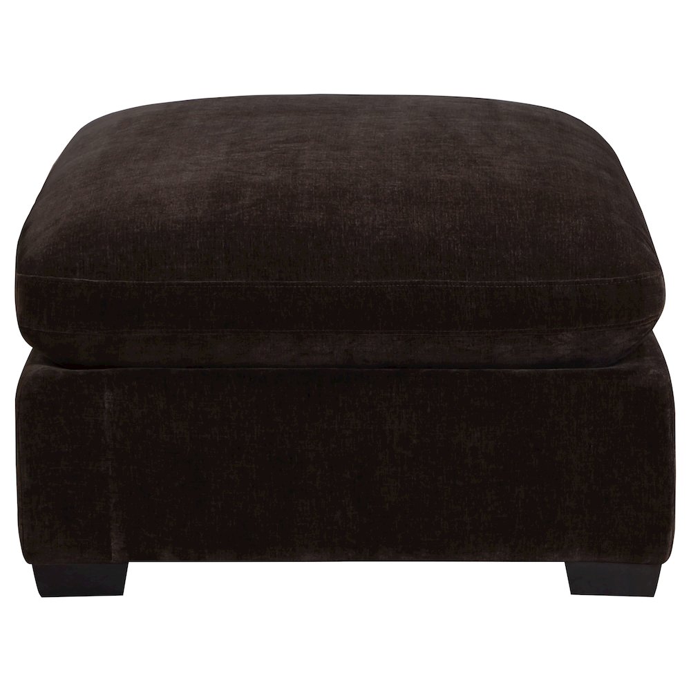 Lakeview Rectangular Upholstered Ottoman Dark Chocolate. Picture 4