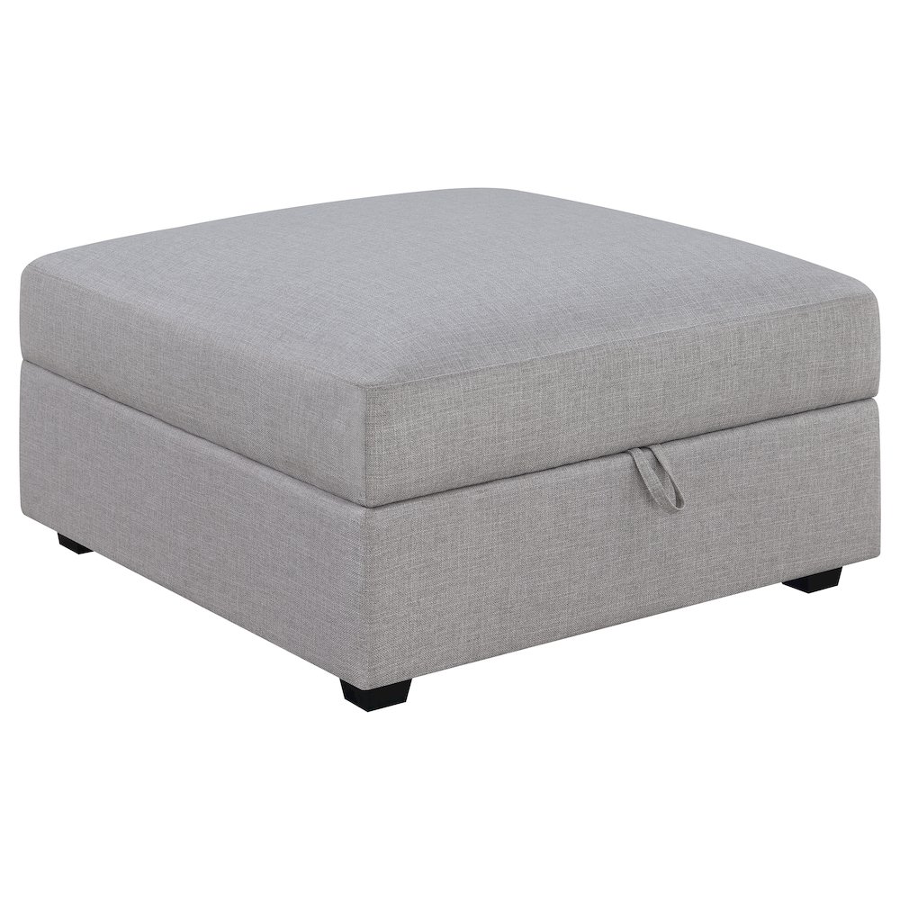 Cambria 6-piece Upholstered Modular Sectional Sofa Grey. Picture 8