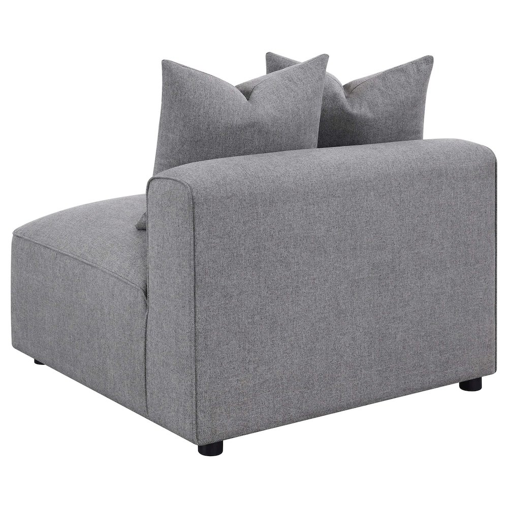 Jennifer 6-piece Upholstered Modular Sectional Grey. Picture 10