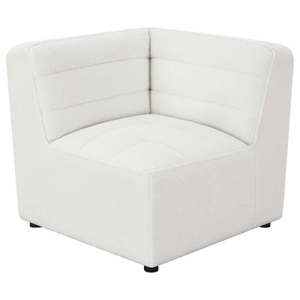 Sunny Upholstered Corner Chair Natural. Picture 3