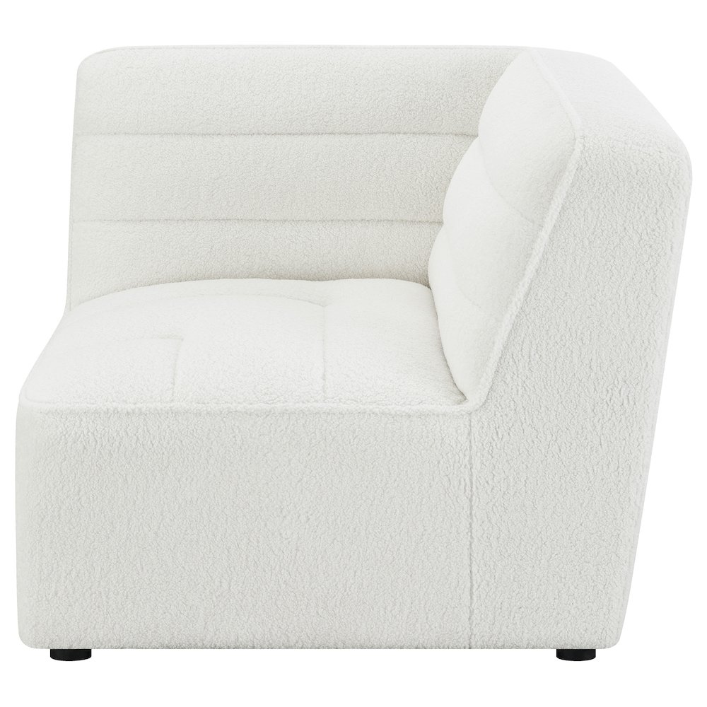 Sunny Upholstered Corner Chair Natural. Picture 5