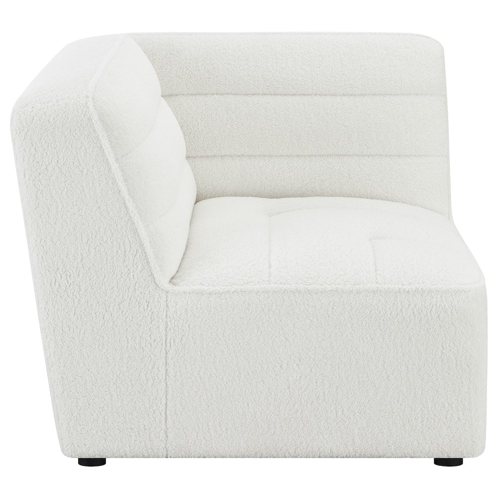 Sunny Upholstered Corner Chair Natural. Picture 7