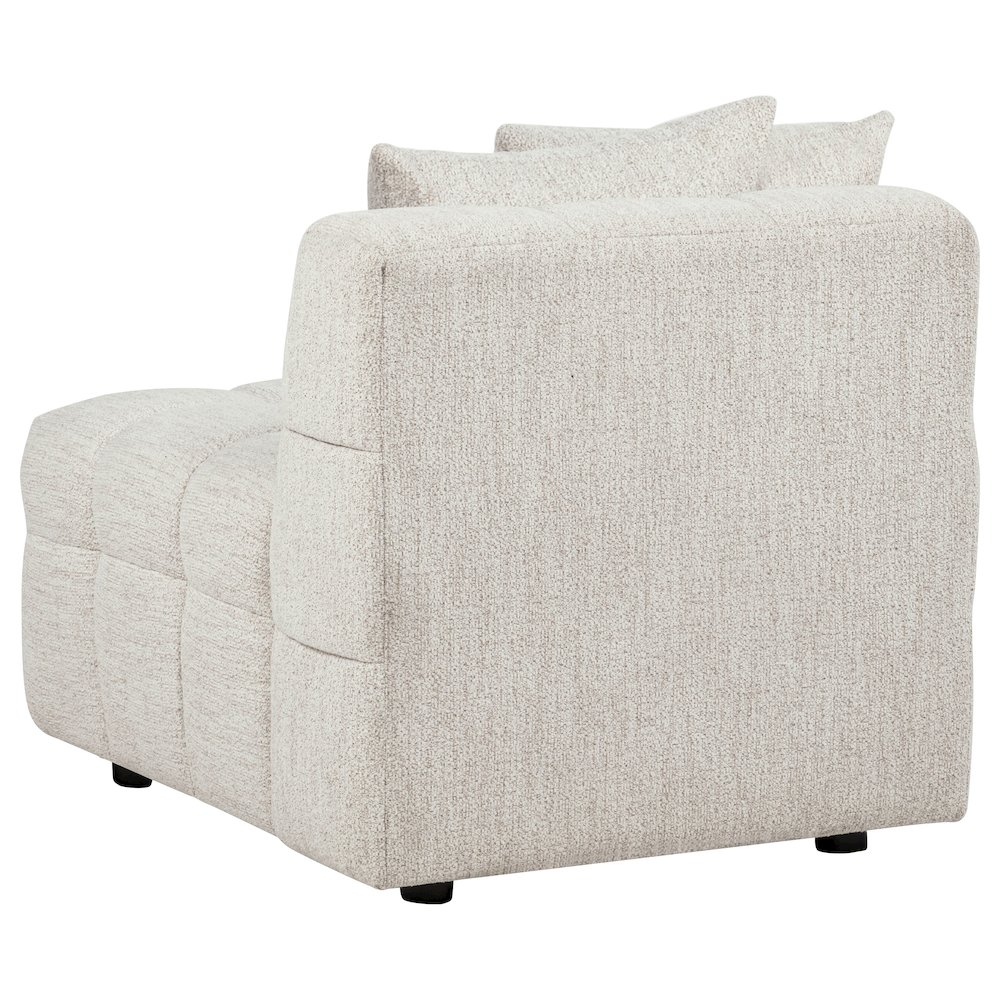 Amara Upholstered Armless Chair. Picture 3