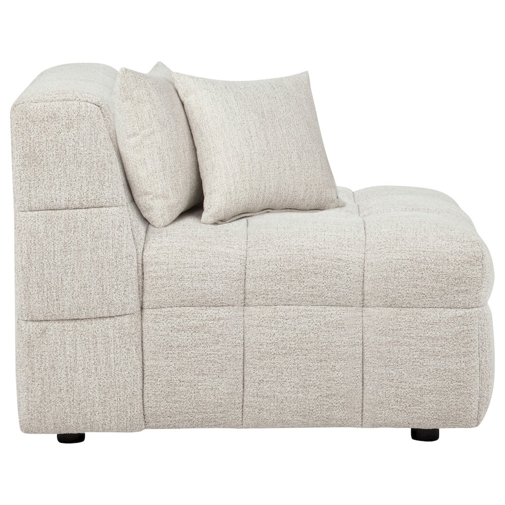 Amara Upholstered Armless Chair. Picture 4