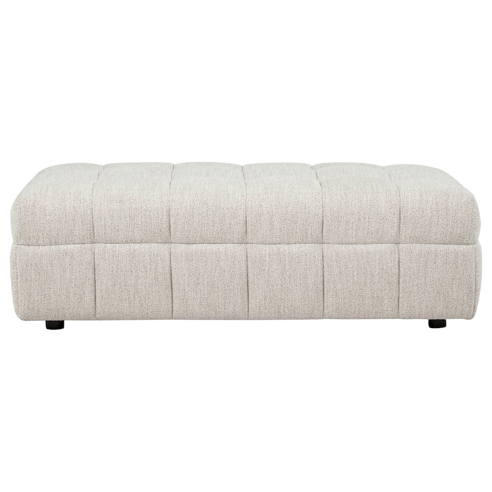 Amara Upholstered Ottoman. Picture 2