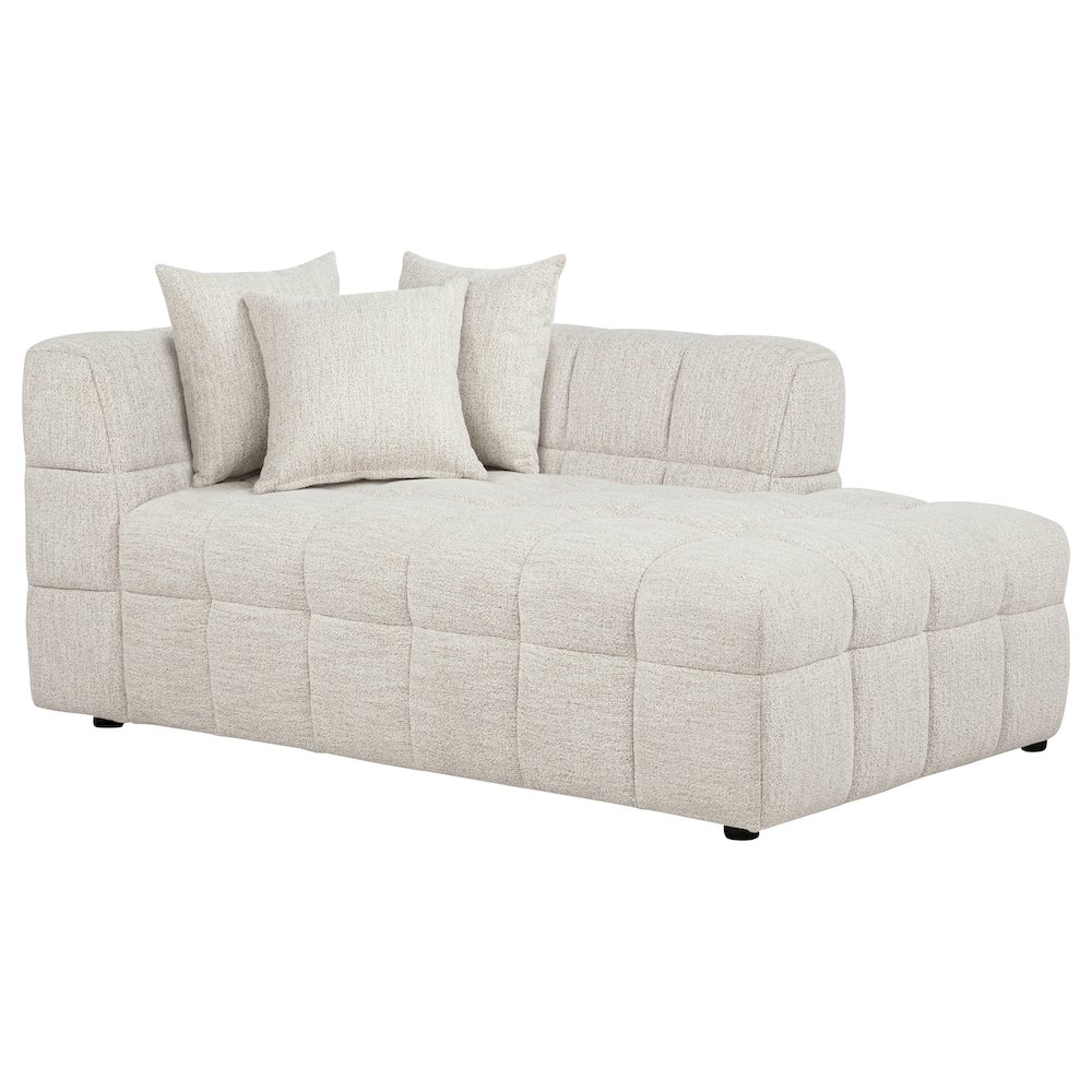 Amara Upholstered RAF Chaise. Picture 1