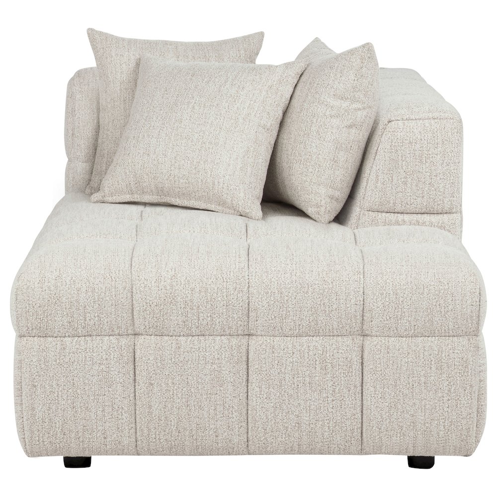 Amara Upholstered RAF Chaise. Picture 2