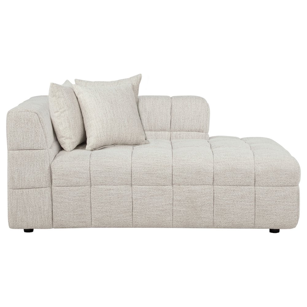 Amara Upholstered RAF Chaise. Picture 4