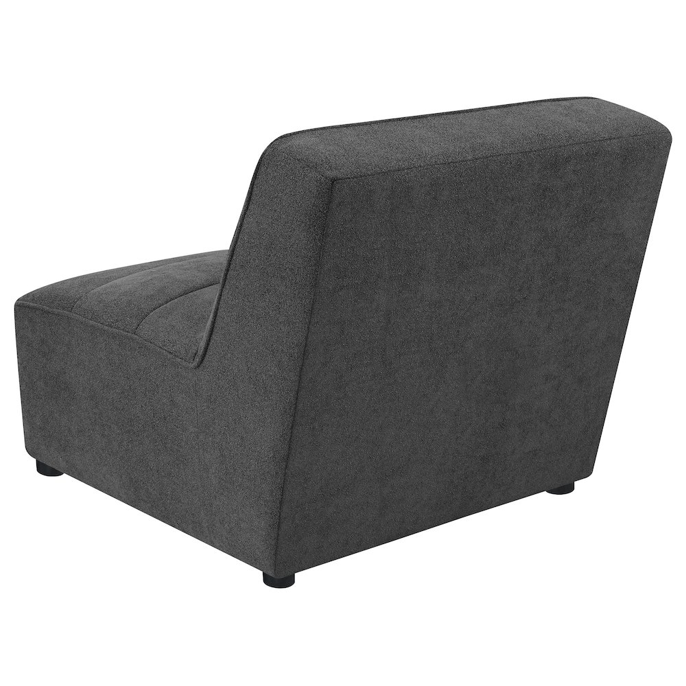 Sunny 6-piece Upholstered Modular Sectional Sofa Charcoal. Picture 8