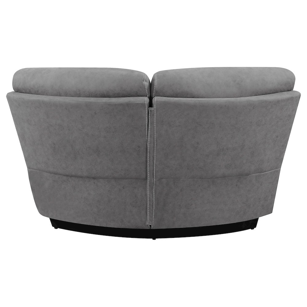 Higgins Upholstered Wedge Grey. Picture 5