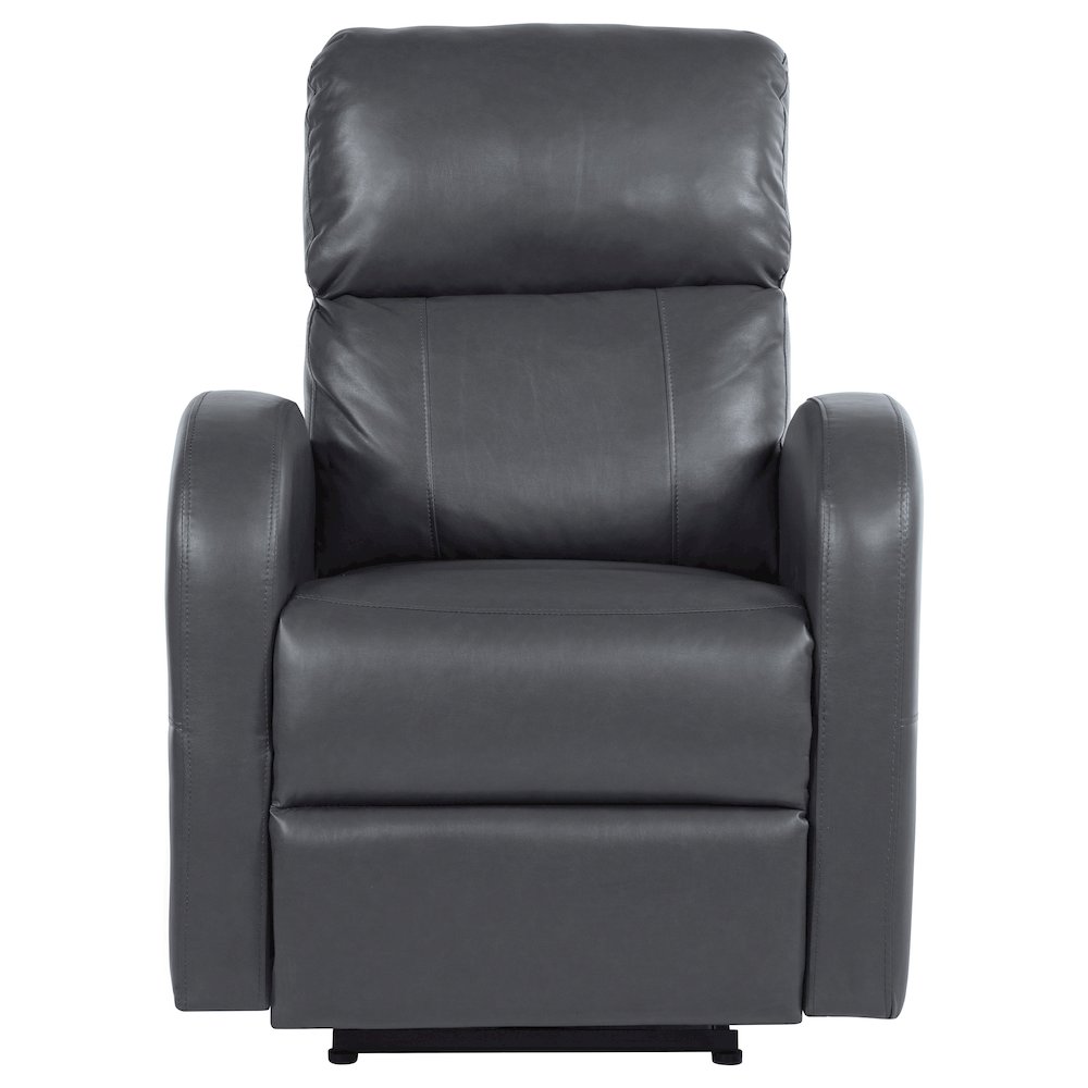 Grant Upholstered Power Recliner Chair Grey. Picture 5