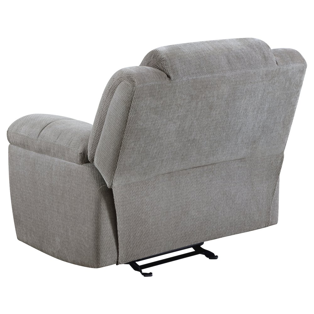 Gilson 3-piece Chenille Upholstered Sofa Set Grey. Picture 10