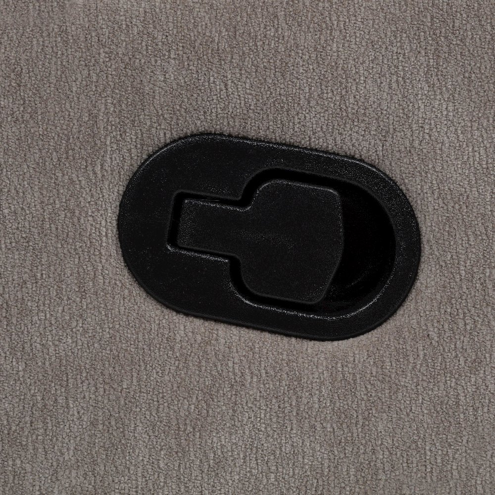 Hamilton Chenille Upholstered Manual Glider Recliner Sand. Picture 4