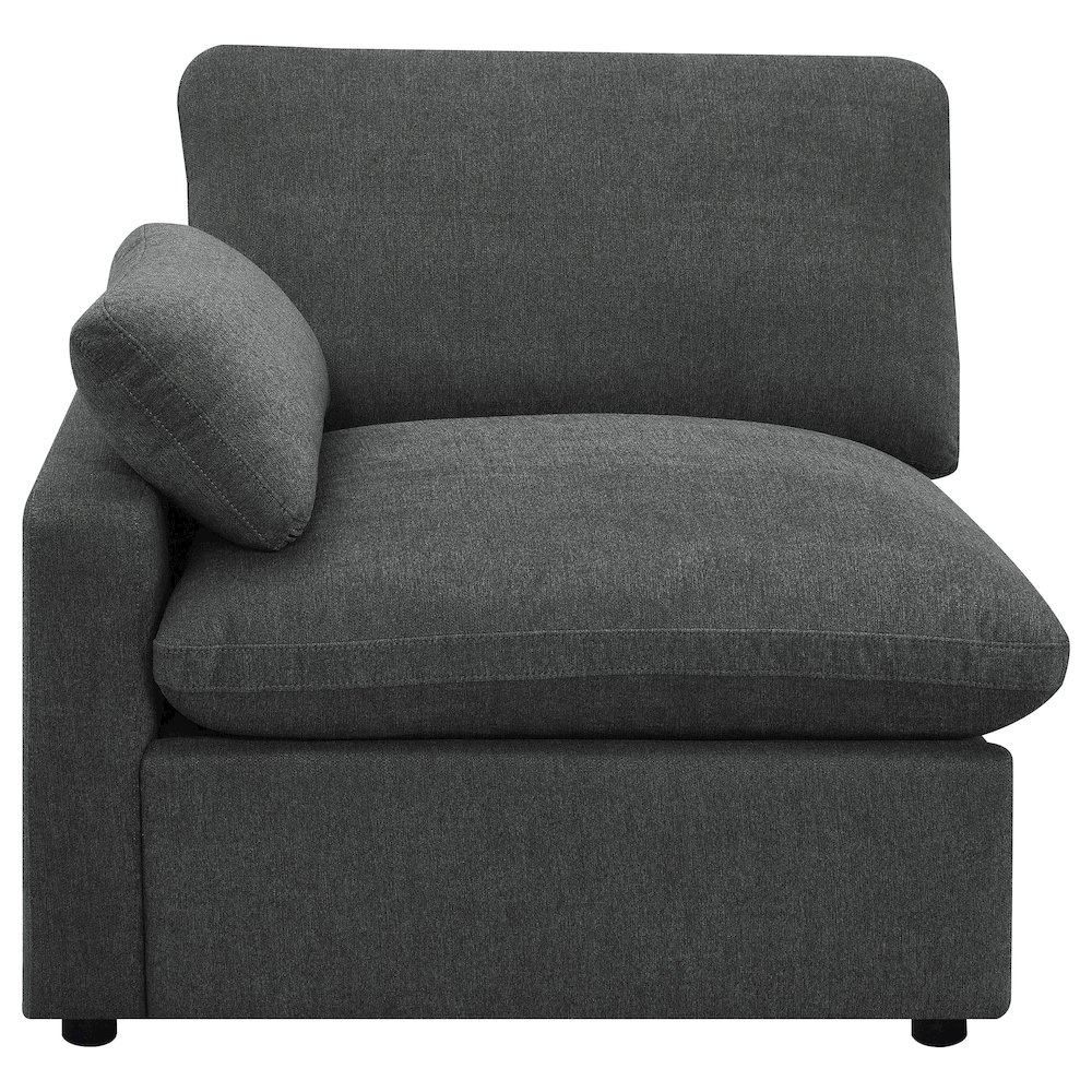 Collins Modular LAF Power Recliner Dark Grey. Picture 4