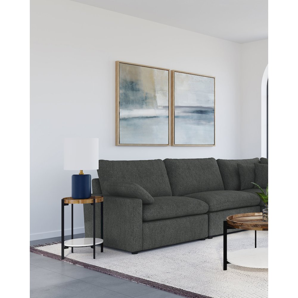 Collins Modular RAF Power Recliner Dark Grey. Picture 10