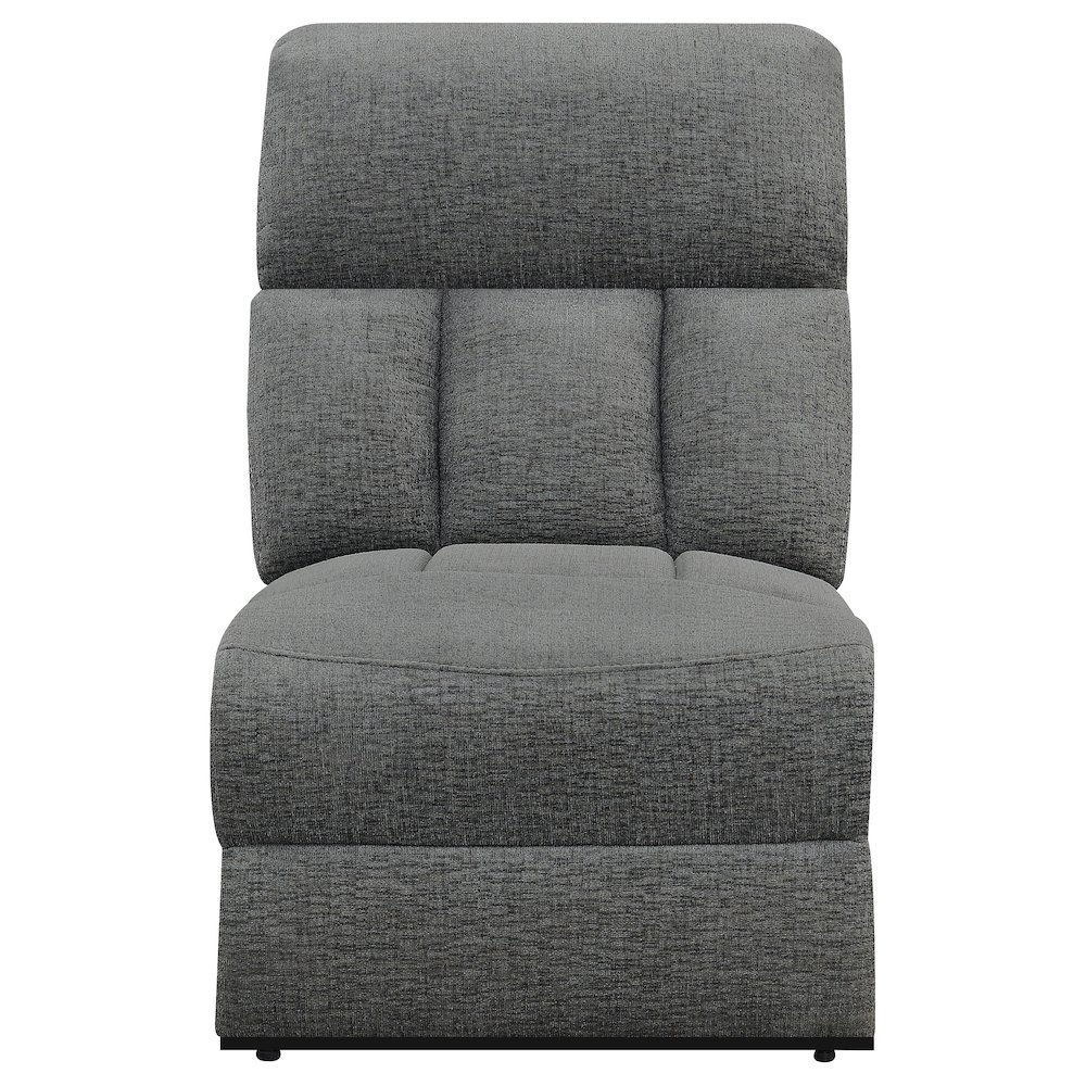 Bahrain Upholstered Motion Sofa Charcoal. Picture 6