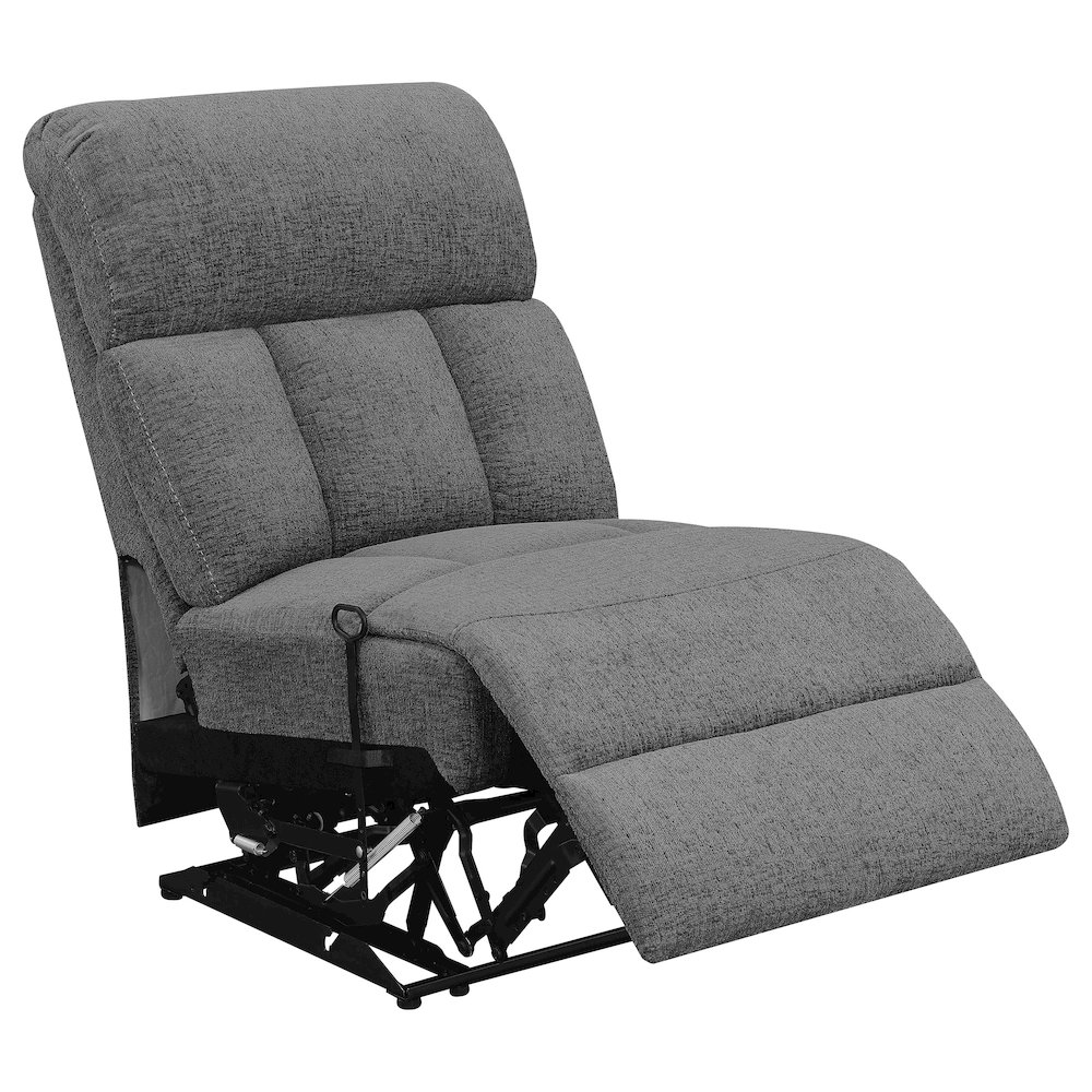 Bahrain 5-piece Upholstered Home Theater Seating Charcoal. Picture 8