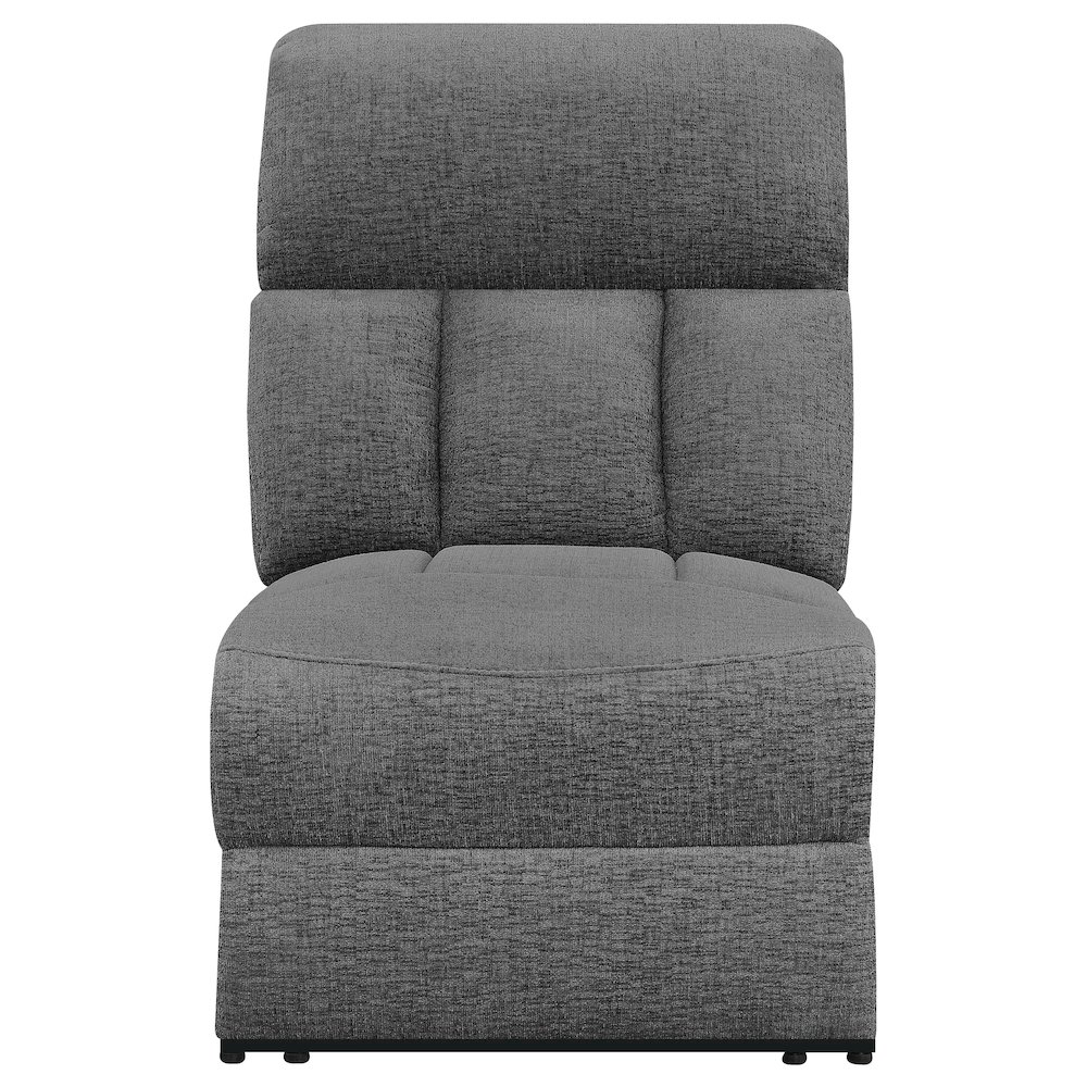 Bahrain 5-piece Upholstered Home Theater Seating Charcoal. Picture 9