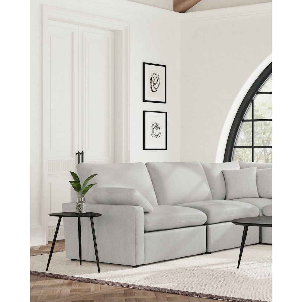 Collins Modular LAF Power Recliner Grey. Picture 10