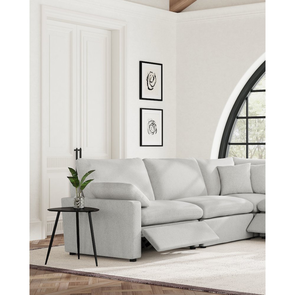 Collins Modular LAF Power Recliner Grey. Picture 12