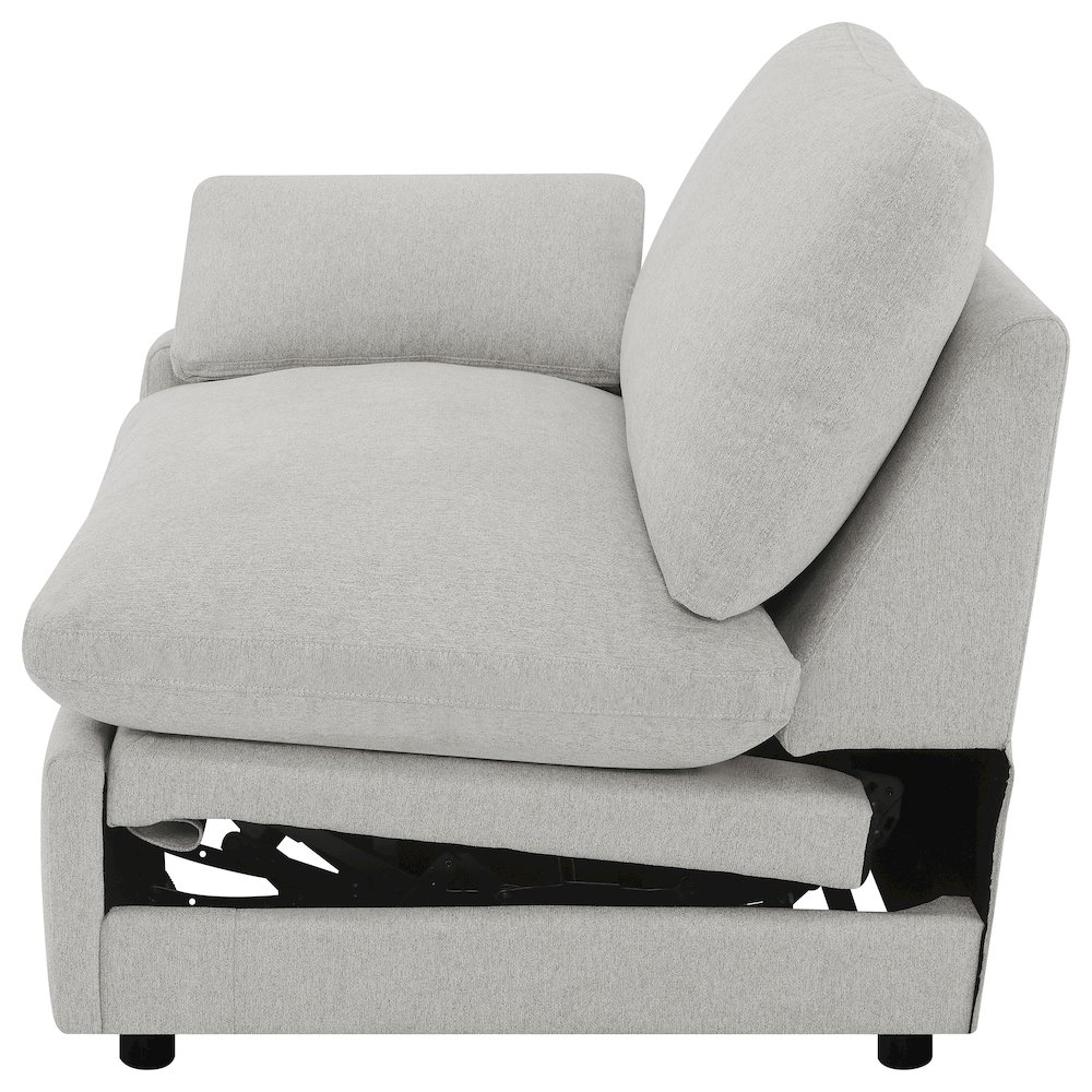 Collins Modular LAF Power Recliner Grey. Picture 6